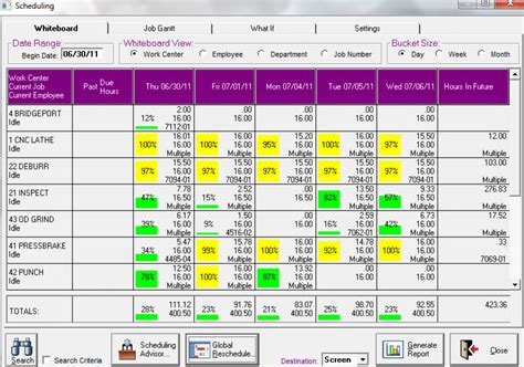 cnc machine shop scheduling software|job and machine shop.